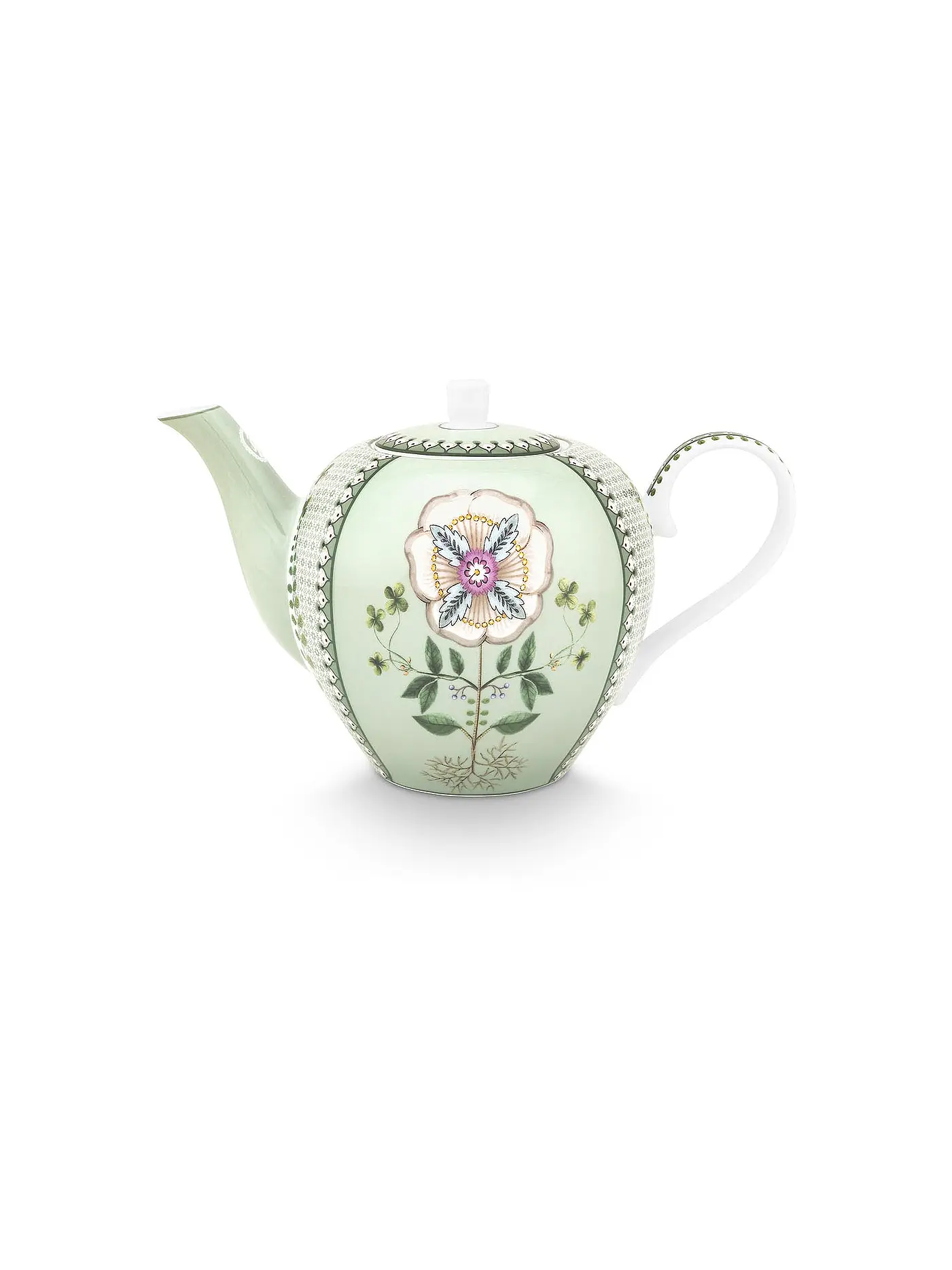 PIP STUDIO | Teekanne Large LILY & LOTUS 1,6l Light Green | 